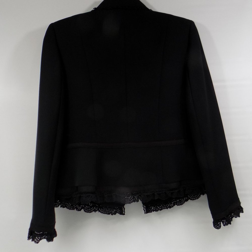 Nipon Boutique "Garden Oasis" 2-Piece Business Suit Black Size 8 NWT - Picture 6 of 16